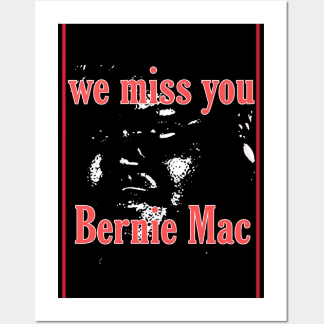 Bernie Mac RIP Wall Art by HeavyPetting